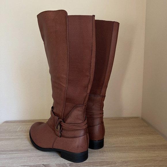 CLOUDWALKERS Naomi Boots - Brown - Size 8.5 Wide - Picture 6 of 9